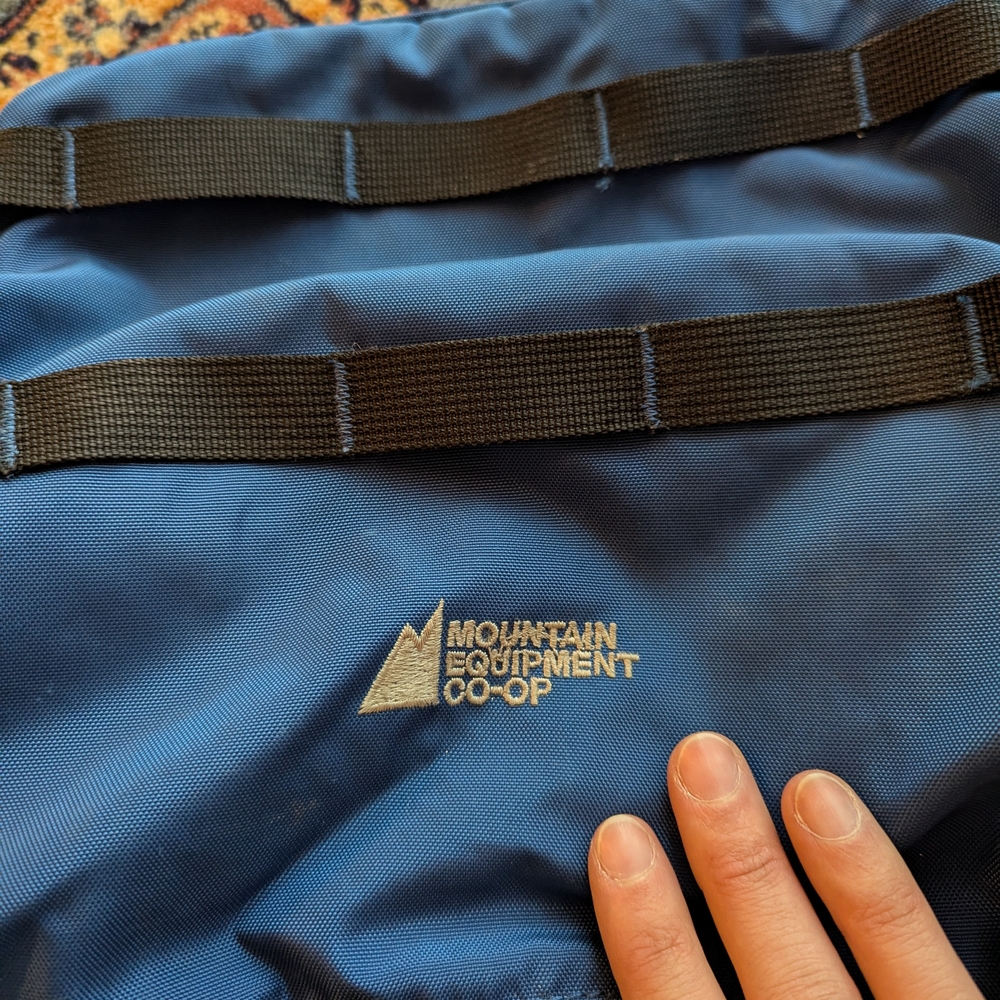 Mountain Equipment Co-op Blue Backpack